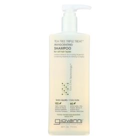 Giovanni Hair Care Products - Shampoo Tea Tree Invigorating - 24 Fz